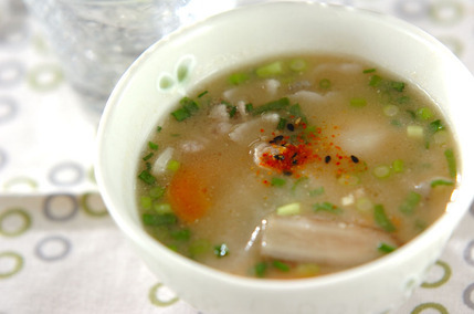 具だくさんの豚汁