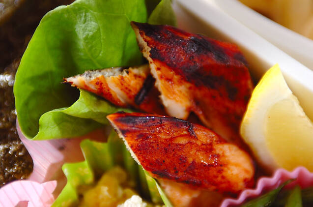 鶏ささ身のバーベキュー焼き