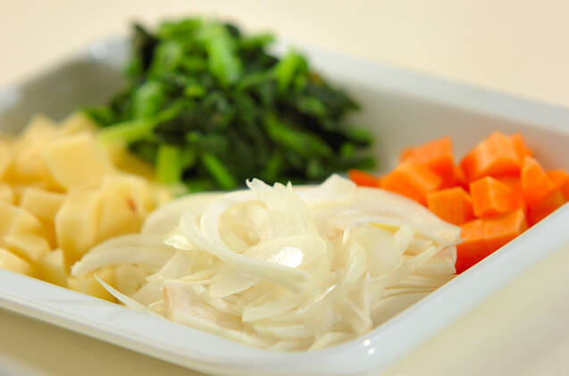 野菜のスープの作り方の手順1