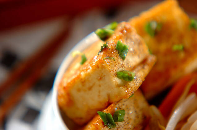 5分で簡単 焼き豆腐のソテー おつまみにもおすすめ by湊 愛さん