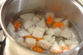 塩鮭の酒粕煮の作り方1