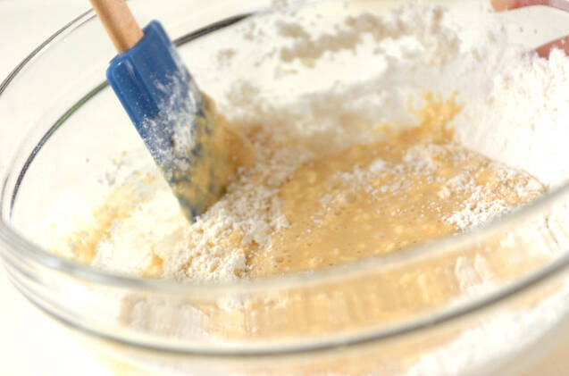 豆乳メープルパンケーキの作り方の手順3