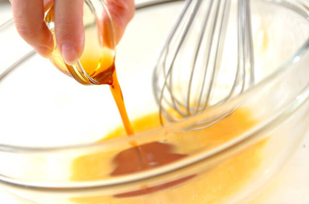 豆乳メープルパンケーキの作り方の手順2