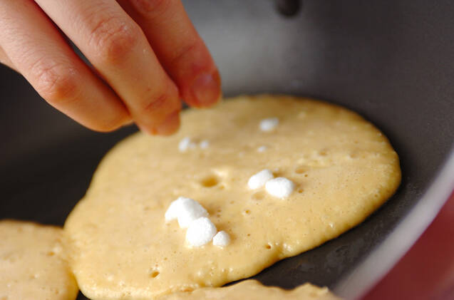豆乳メープルパンケーキの作り方の手順4