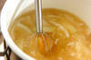 くずし豆腐のゴマみそ汁の作り方の手順5