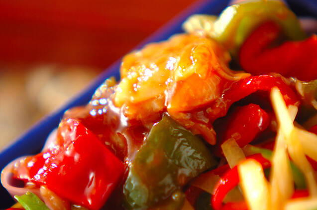 シューマイのケチャップあん