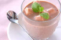 マシュマロ入りムース