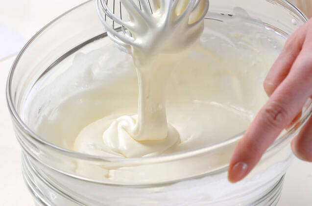 マシュマロ入りムースの作り方の手順5