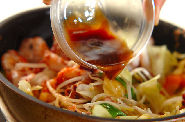 イカのソース炒めの作り方の手順9