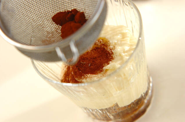 マロンティラミスの作り方の手順4