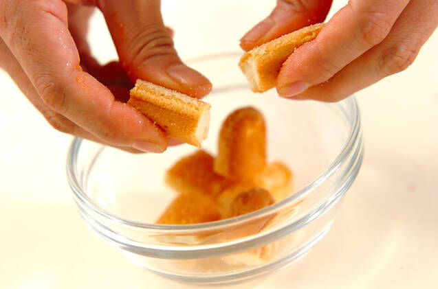 マロンティラミスの作り方の手順2