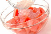 スイカのデザートの作り方2