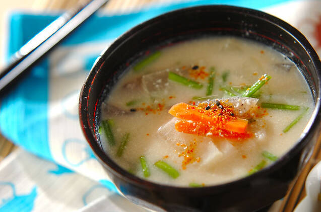 野菜のあったか粕汁