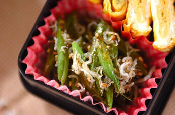 インゲンのジャコ炒め