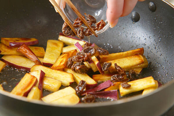 サツマイモのハニー味の作り方の手順3