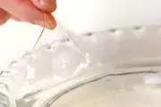 ココナッツのブランマンジェの下準備1