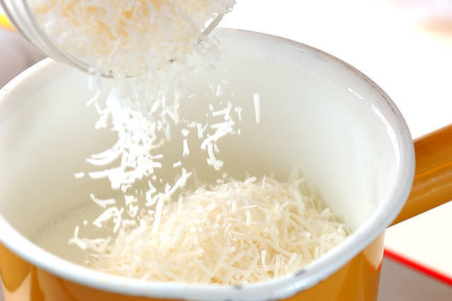 ココナッツのブランマンジェの作り方の手順3