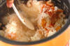 ちくわと梅の炊き込みご飯の作り方の手順4