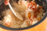 ちくわと梅の炊き込みご飯の作り方4
