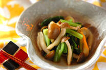 青菜のからししょうゆ和え