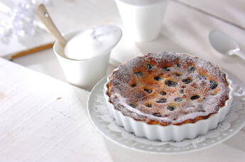 さくらんぼのクラフティ