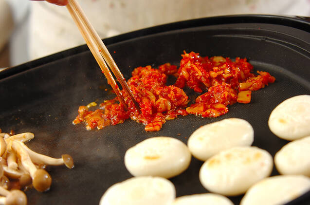 ホットプレートで焼き餅の作り方の手順2