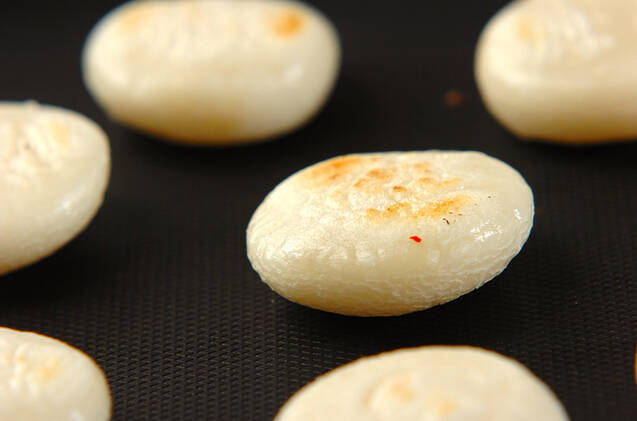 ホットプレートで焼き餅の作り方の手順1
