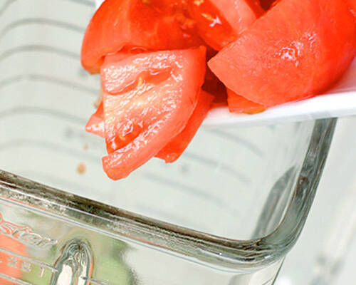 冷たいガスパチョの作り方の手順7