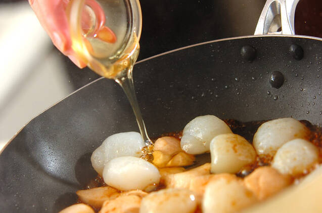 玉コンニャクの照り焼きの作り方の手順4