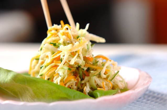 切干し大根サラダの作り方の手順7