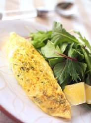 ハーブオムレツ