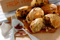 ゴジベリーのスコーン