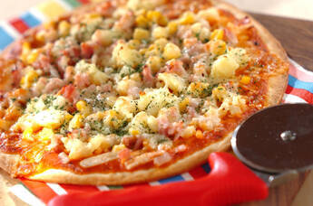 手作りピザ ベーコンポテト おうちで簡単子ども喜ぶ by保田 美幸さん