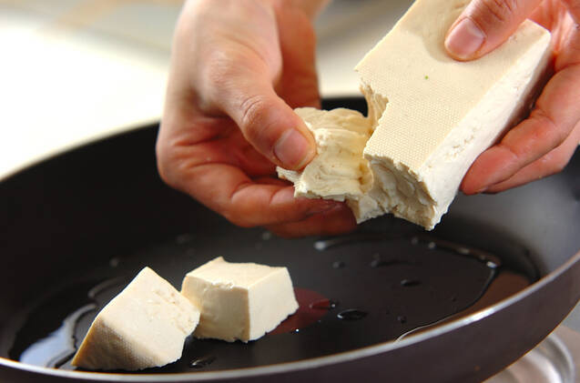 豆腐の卵とじの作り方の手順4