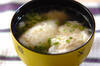 落とし大和芋のスープの作り方の手順