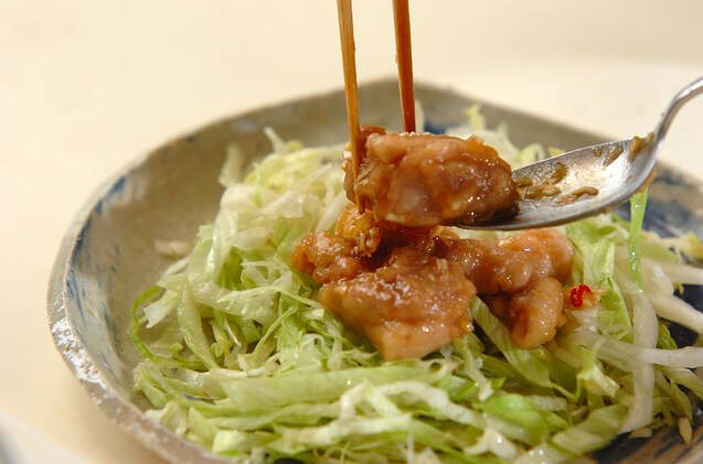 ネギしょうゆ揚げ鶏の作り方の手順6