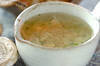 ジャガイモとエノキとホタテのあっさりスープの作り方の手順