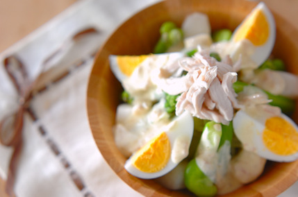 春野菜の梅風味サラダ