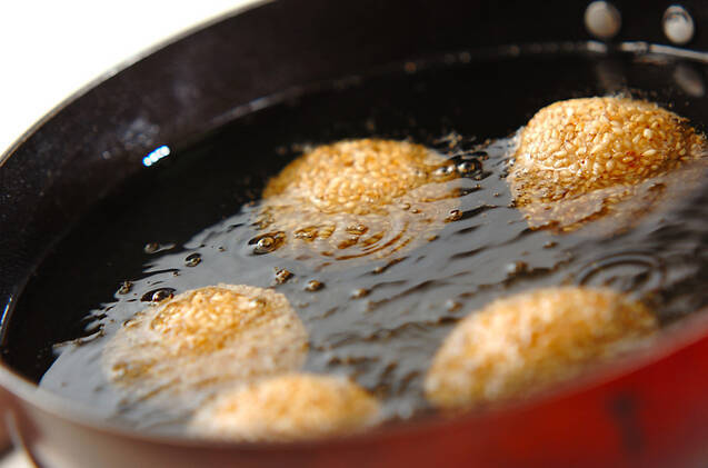 芝麻球（ゴマ団子）の作り方の手順6