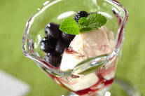 豆腐のパンナコッタ風