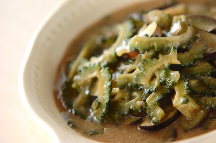 ゴーヤとナスの炒め煮