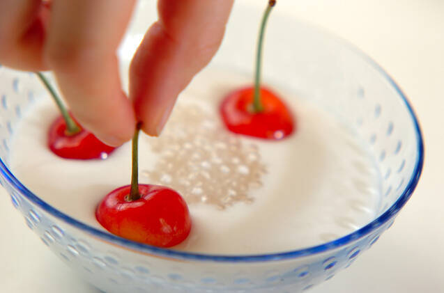 タピオカのデザートの作り方の手順3