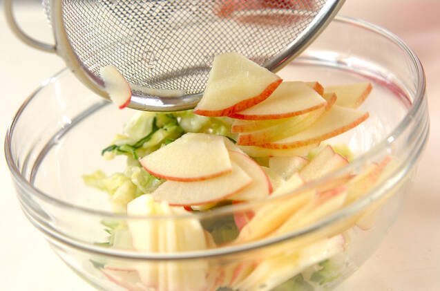 塩もみキャベツのサラダの作り方の手順5