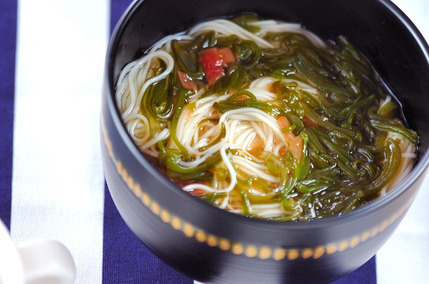 ひとくちめかぶ素麺