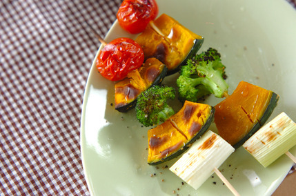 串焼き野菜