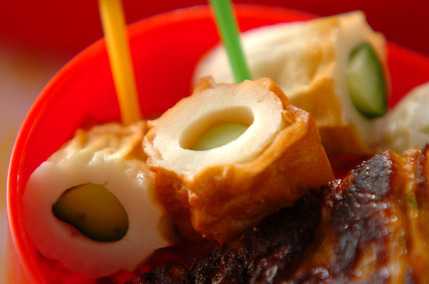 ちくわのキュウリ詰め