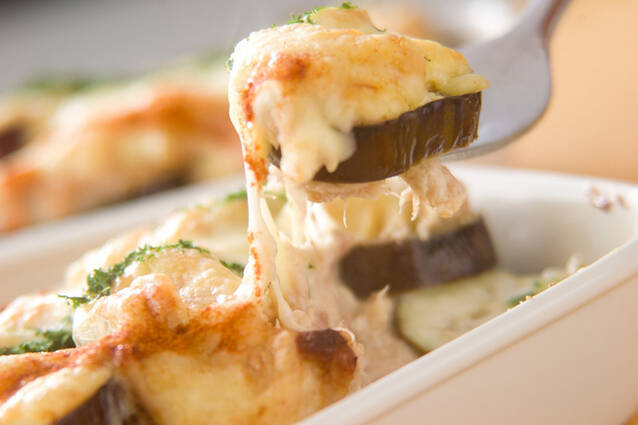 ナスのツナマヨ焼き