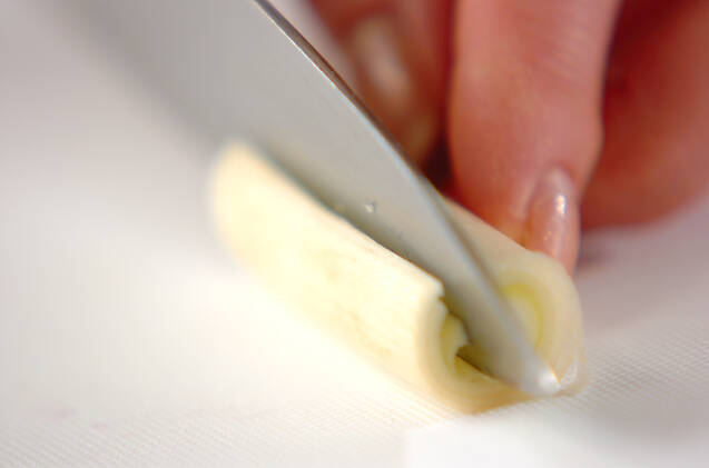 焼きアジの野菜ダレがけの作り方の手順3