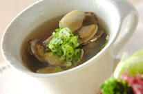 アサリのスープ