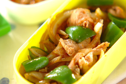 ショウガ焼き炒め